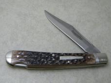 Remington Silver Bullet 1992 R1253 Bone Guide Banana Lockback Knife in Box