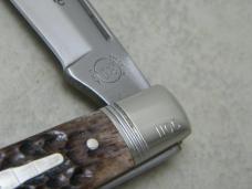 Remington Silver Bullet 1992 R1253 Bone Guide Banana Lockback Knife in Box