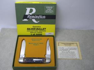 Remington Silver Bullet 1993 R4356 Bone Muskrat Knife in Box
