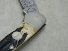 Remington USA Stag Canoe 2002 Wildlife Knife in Box