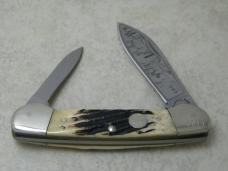 Remington USA Stag Canoe 2004 Wildlife Knife in Box