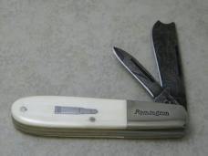 Remington Bullet USA 2009 Mammoth Ivory Damascus RB477-D The Veteran Razor Barlow Knife in Box