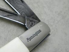 Remington Bullet USA 2009 Mammoth Ivory Damascus RB477-D The Veteran Razor Barlow Knife in Box