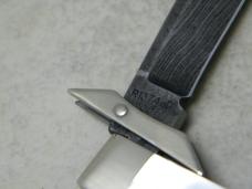 Remington Bullet USA 2007 Pearl Damascus R1374-D The Renegade Swing Guard Lockback Knife in Box