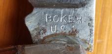 BOKER 9215 HAWKBILL PRUNER (Walnut wood handle)