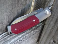 Viper Knives Hug Slip Joint Folding Knife Red G-10/Ti Handle M390 Blade - New