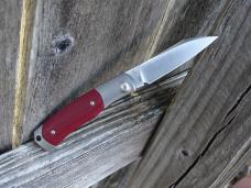 Viper Knives Hug Slip Joint Folding Knife Red G-10/Ti Handle M390 Blade - New