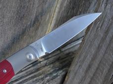 Viper Knives Hug Slip Joint Folding Knife Red G-10/Ti Handle M390 Blade - New