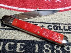 Great Eastern Cutlery 65 Red Jigged Bone, Indian Paint Brush Ben Hogan 651123 Knife, New in the Tube