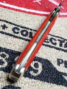 Great Eastern Cutlery 65 Red Jigged Bone, Indian Paint Brush Ben Hogan 651123 Knife, New in the Tube