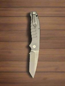 Hogue Ballista I (3.5" Tanto/Matte Black Aluminum)