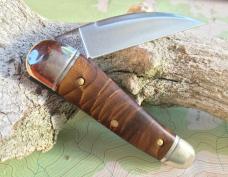 Great Eastern Cutlery Northfield 190120 Little Rattler Snakeskin Acrylic  Satin Blade NEW