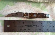 Great Eastern Cutlery Northfield 190120 Little Rattler Snakeskin Acrylic  Satin Blade NEW