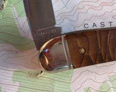 Great Eastern Cutlery Northfield 190120 Little Rattler Snakeskin Acrylic  Satin Blade NEW
