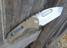 Medford Praetorian Scout Liner Lock Knife Coyote G-10 D2 Tanto Blade - NEW