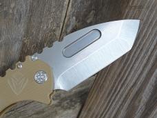 Medford Praetorian Scout Liner Lock Knife Coyote G-10 D2 Tanto Blade - NEW