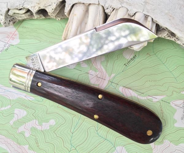 Great Eastern Northfield 933119 Cocobolo Wood Ram Foot single blade knife