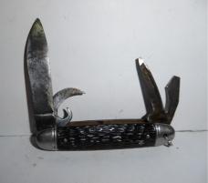 Kamp King Pocket Knife Hammer Brand USA Camp Scout Pocketknives Circa 1930's-1940's