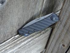 Zero Tolerance 0235 Slip Joint Folding Knife Carbon Fiber Handle 20CV Blade - New