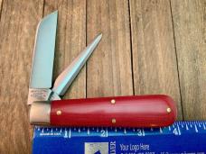 Great Eastern Cutlery Tidioute Bullhide Carver #86 Red Linen Micarta 2023