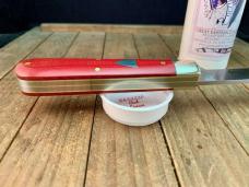 Great Eastern Cutlery Tidioute Bullhide Carver #86 Red Linen Micarta 2023