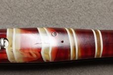 Presto Model 5500 Red Candystripe Bowtie Switchblade