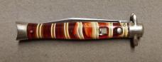 Presto Model 5500 Red Candystripe Bowtie Switchblade