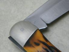 Camillus Stainless USA Sword Brand Imitation Stag #6 Folding Hunter Knife in Box