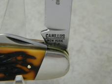 Camillus New York USA Sword Brand Imitation Stag #97 Camp Scout Utility Knife in Box