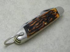 Camillus New York USA Sword Brand Imitation Stag #97 Camp Scout Utility Knife in Box