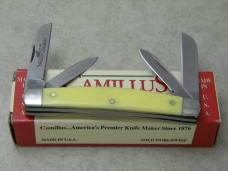 Camillus New York USA 712Y  "Yello-Jaket" Congress Knife in Box