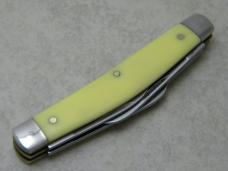 Camillus New York USA 712Y  "Yello-Jaket" Congress Knife in Box