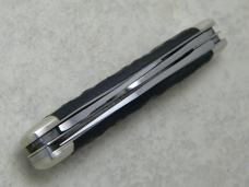 Boker Solingen Germany Tree Brand Jigged Black 7588 LTD Stockman Knife 1972 WISS