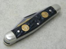 Boker Solingen Germany Tree Brand Jigged Black 7588 LTD Stockman Knife 1972 WISS