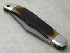 Schrade USA 25OT Delrin 2 Blade Folding Hunter Knife w/Pouch in Box