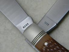 Remington UMC USA 1998 Delrin R293 Bullet Hunter-Trader-Trapper Knife in Box