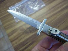 Vintage Hubertus Knife Guardian From Ritter Factory Stag/Antler Handles Swing Guard UNUSED!