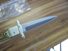 Vintage Hubertus Knife Guardian From Ritter Factory Stag/Antler Handles Swing Guard UNUSED!