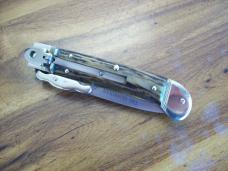 Vintage Hubertus Knife Guardian From Ritter Factory Stag/Antler Handles Swing Guard UNUSED!