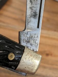 Rare Early 1900's Hollinger Pen Knife Fremont, OH