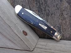 Case Mini Trapper Folding Knife 11011 Gray Birdseye Maple Burl Handle Stainless Steel Blades - New