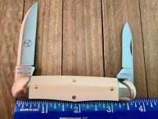 Great Eastern Cutlery Tidioute Camel Back Congress #34 Unicorn Ivory Acrylic 