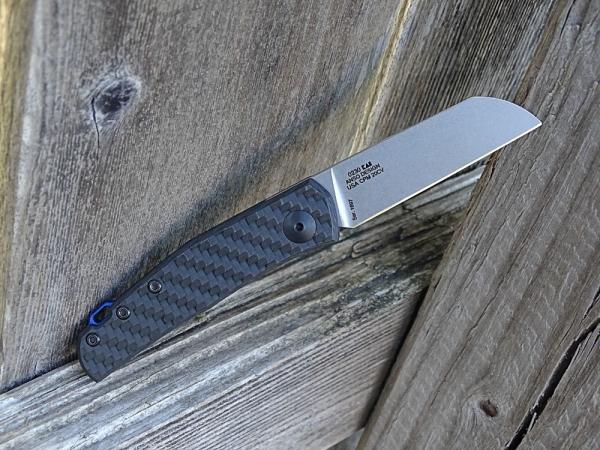 Zero Tolerance 0230 Slip Joint Folding Knife Carbon Fiber Handle 20CV Blade - New