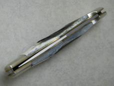 Parker Cut. Co. Surgical Steel Japan Second Cut Stag Folding Hunter Knife in Box