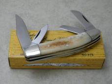 Parker Cut. Co. Surgical Steel Japan Smooth Bone Sowbelly Knife in Box