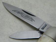 Parker Cut. Co. Surgical Steel Japan Smooth Bone Sowbelly Knife in Box