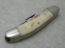 Parker Cut. Co. Surgical Steel Japan Smooth Bone Sowbelly Knife in Box