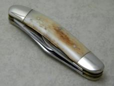 Parker Cut. Co. Surgical Steel Japan Smooth Bone Sowbelly Knife in Box