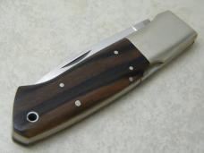 Parker Custom Series YS-1 Ebony Drop Hunter Lockback Knife in Box Handmade by J.M.G.