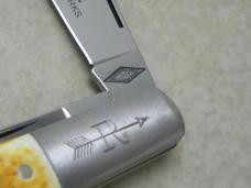 Russell Green River Works Solingen Germany Stag Barlow Knife in Box